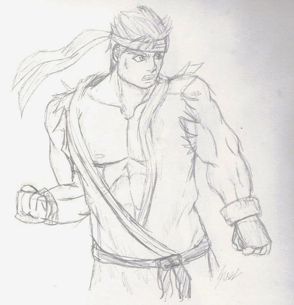 Drawing Practice Ryu Ryu Sketch Request by N30N-KITTY on DeviantArt