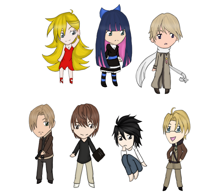 Chibi Random Character More Random Chibis~ by N30N-KITTY on DeviantArt