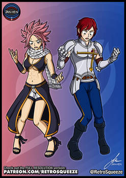 Transformation 001 - Fairy Tail Gender Swap