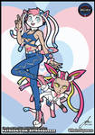Head Swap - Plumeria and Sylveon by RetroSqueeze