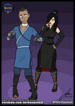 Clothes Swap - Sokka and June Shoe Swap 02 by RetroSqueeze