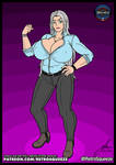 Design Commission - Superhero OC (Casual Version) by RetroSqueeze