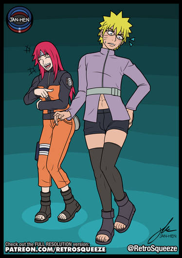 Clothes Swap - Naruto and Karin