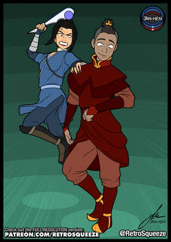 Clothes Swap - Sokka and Azula