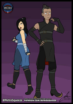 Clothes Swap - Sokka and June 2