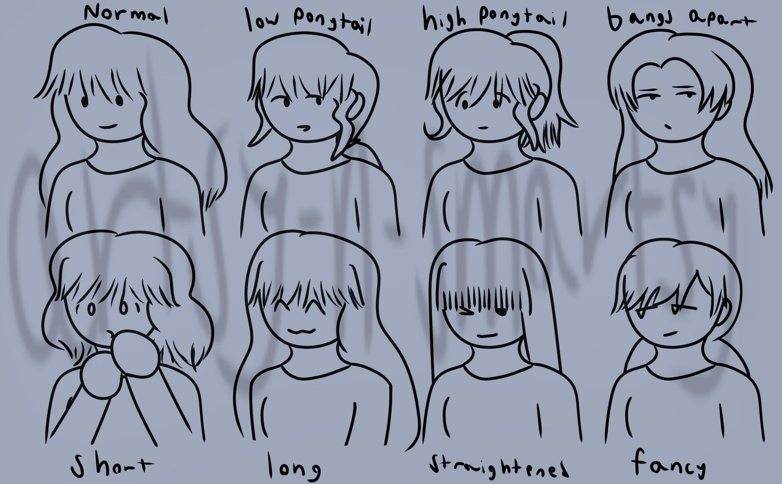 Hairstyle Meme by artsy-n-smartsy on DeviantArt