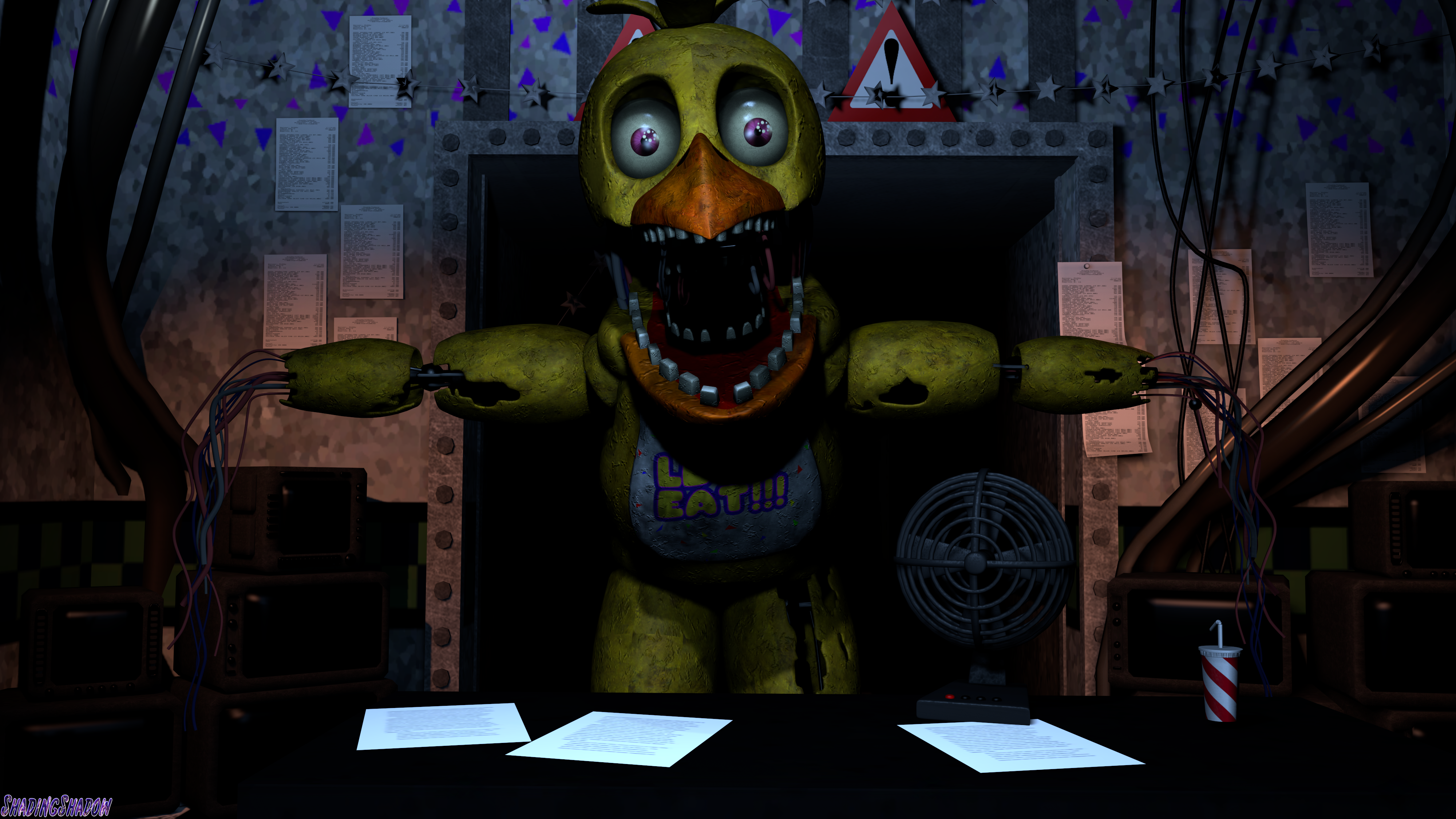 Withered Chica by JeroenVerstegen on Newgrounds