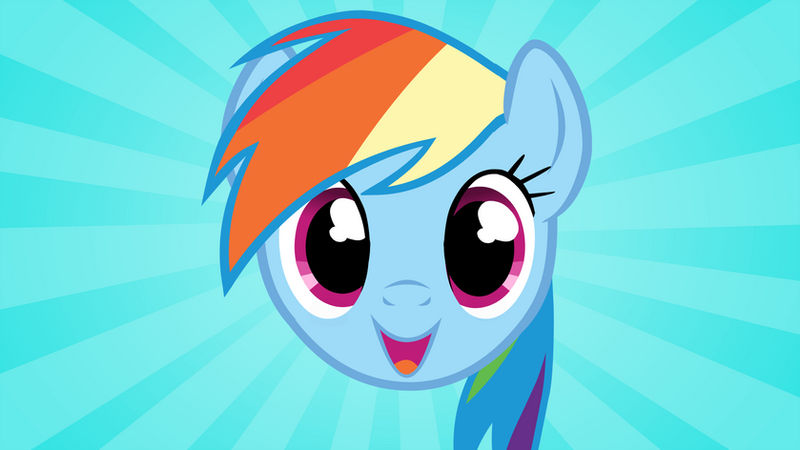 Rainbow Dash Cartoon Intro