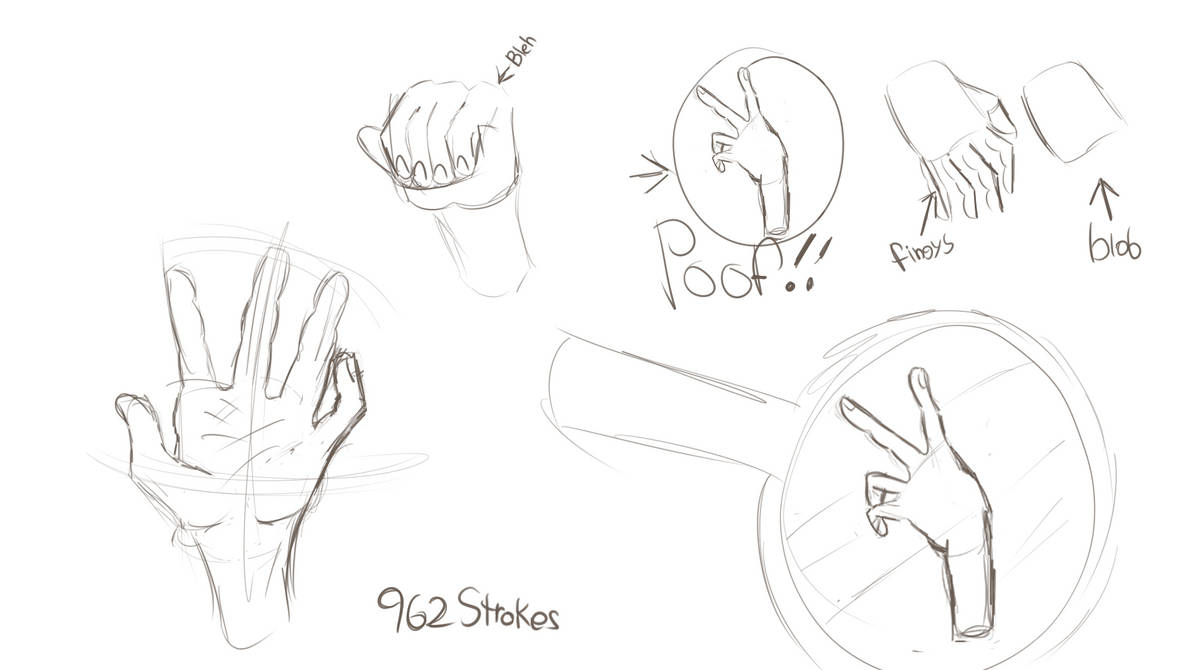 Front Practice Hand More hand practice by SH4RKBAITSILLY on DeviantArt