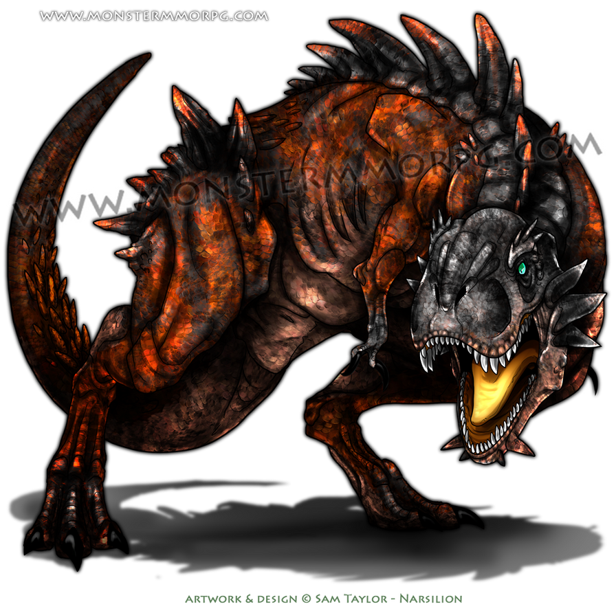 com: pyro dino by Narsilion on DeviantArt