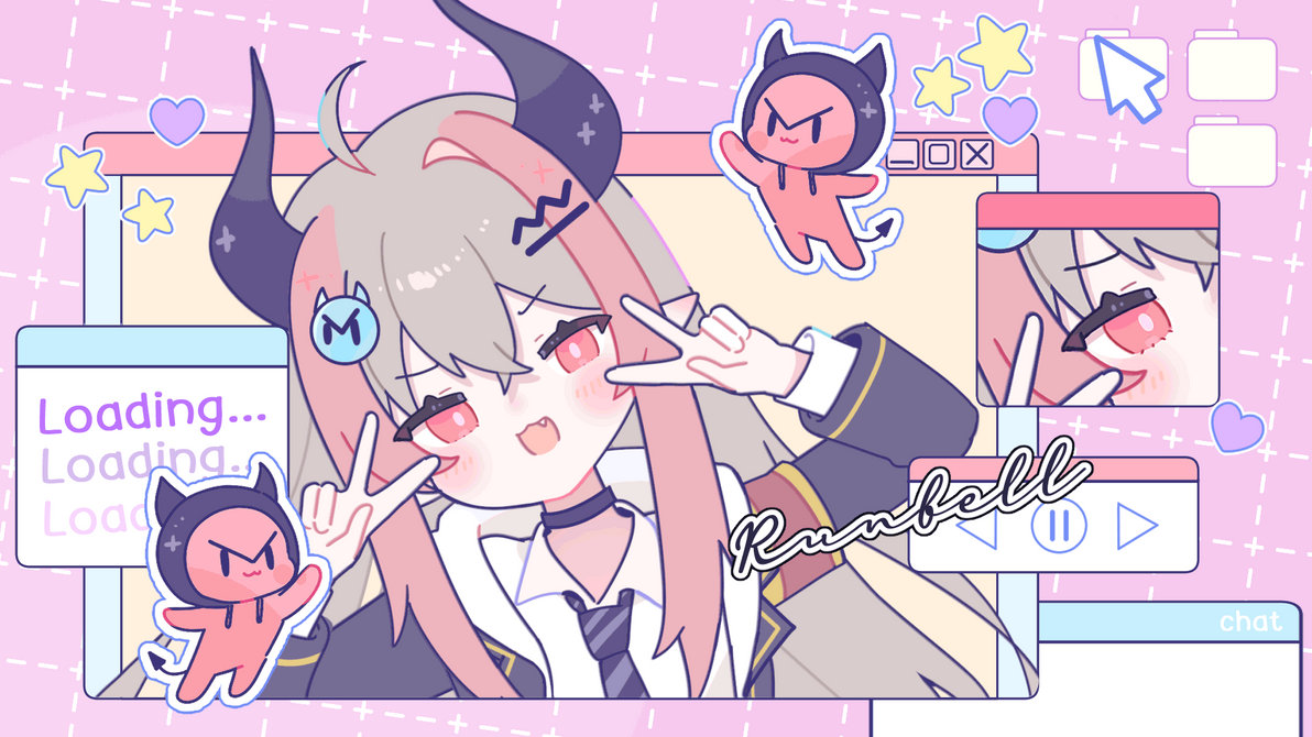 CuteWindowUI : Loading Screen Commission by runbell on DeviantArt