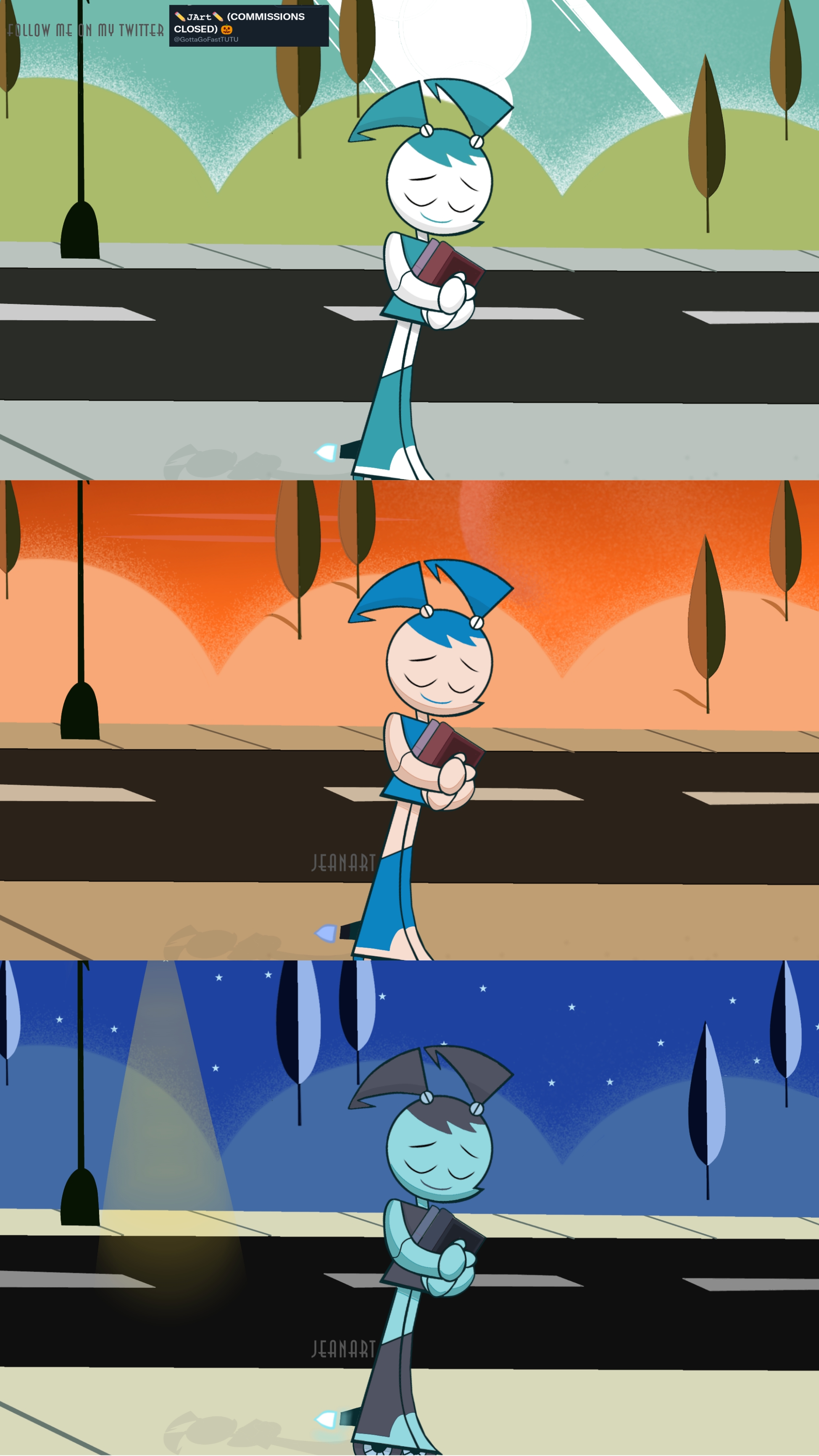 Jenny Wakeman (XJ-9) Meet Zatanna part 1 by JeanArt2020 on DeviantArt