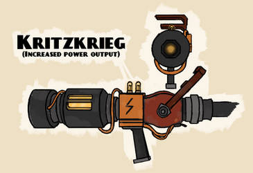 Kritzkrieg Gun concept