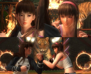 DOA5 Leifang and Hitomi: Circus Showdown