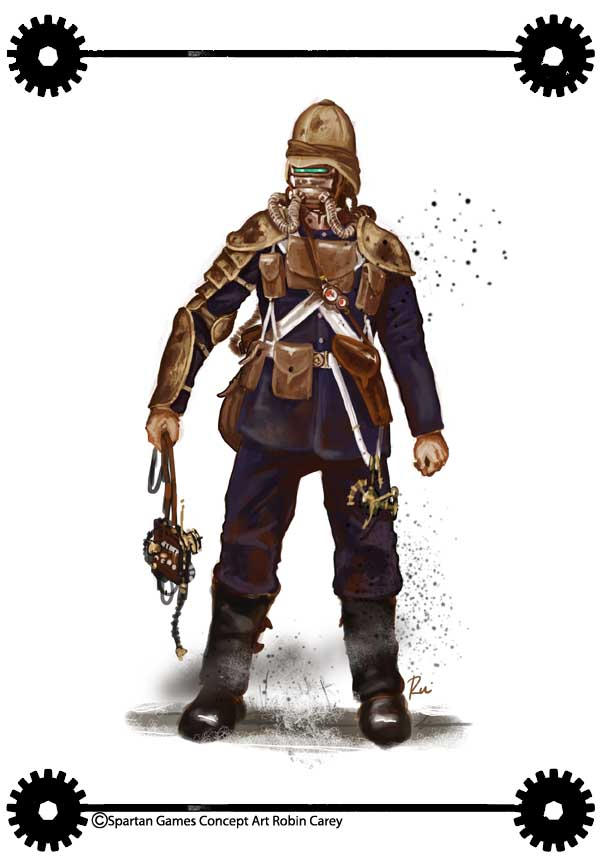 Dystopian Wars British Tank Driver by Robin-Carey on DeviantArt