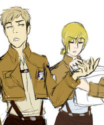 Older Jean and Armin