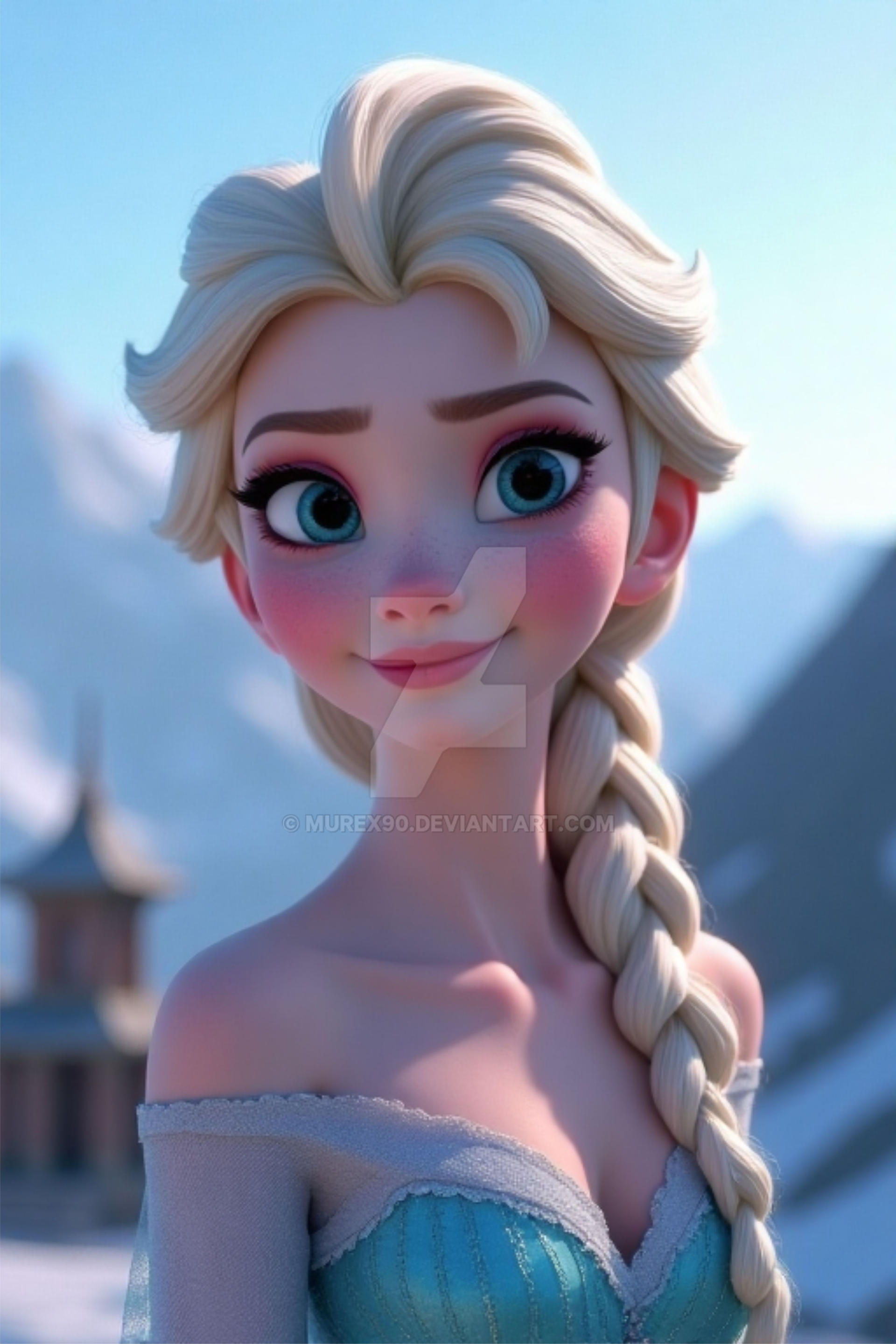 Elsa s Frozen Magic: A Snow Queen s Majestic Power by Murex90 on DeviantArt