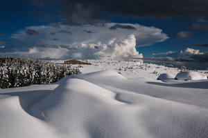 Winter thunderstorm