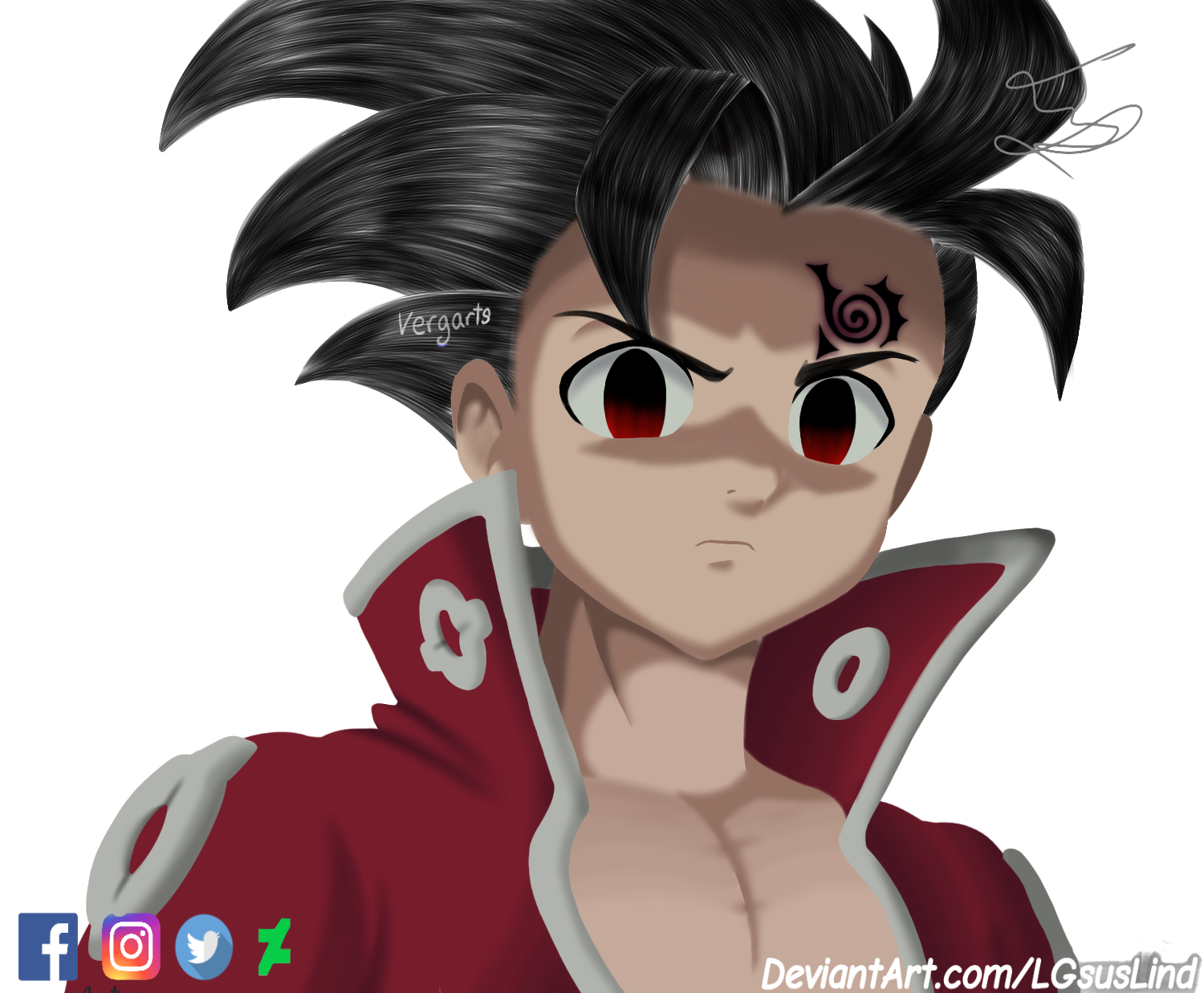 Goku ssj3 vs Majin Vegeta by LGsusLind on DeviantArt