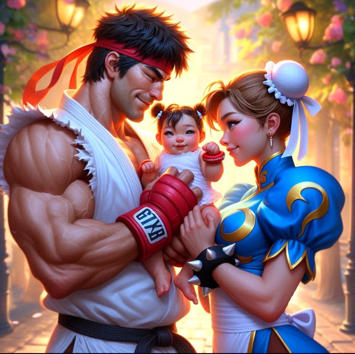 Chun Li And Ryu R Ryu and Chun-Li as a family by Mildred02gtz2009 on DeviantArt