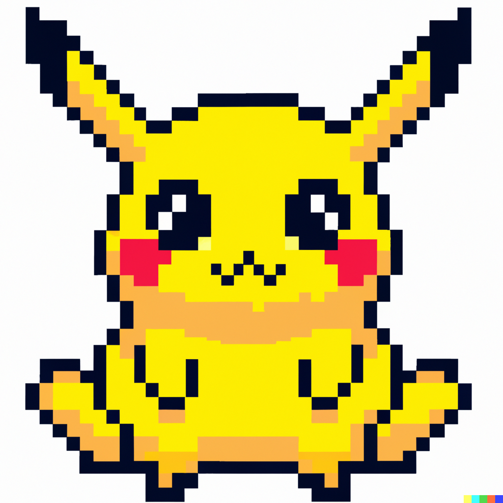 Pickachu Simple Pikachu, pixel art by LeonDang03 on DeviantArt