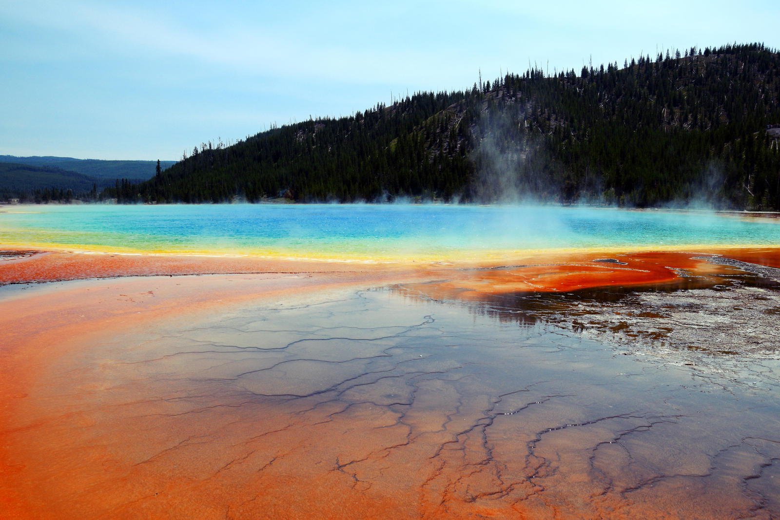Yellowstone Hotspring - Prism of Life by CaenRagestorm