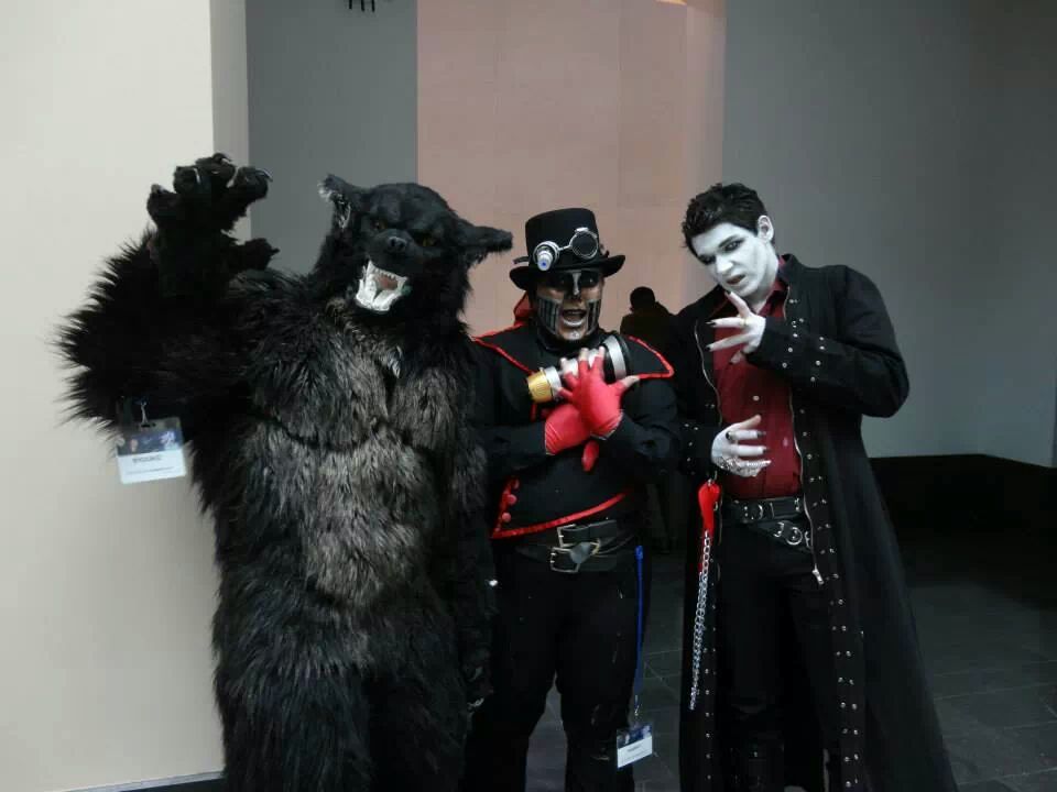 Werewolf, Vampire, and Steam Powered Giraffe!