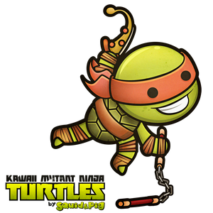Michelangelo - Kawaii Mutant Ninja Turtles