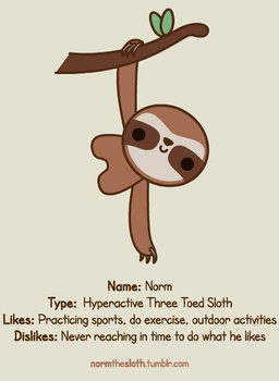 Norm the Hyperative Sloth