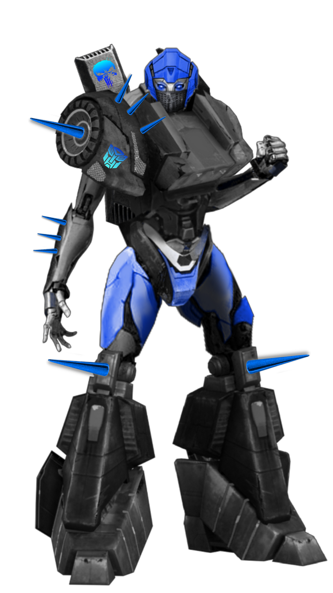 Auto Bot Color Autobot Azul by quamarion2004 on DeviantArt