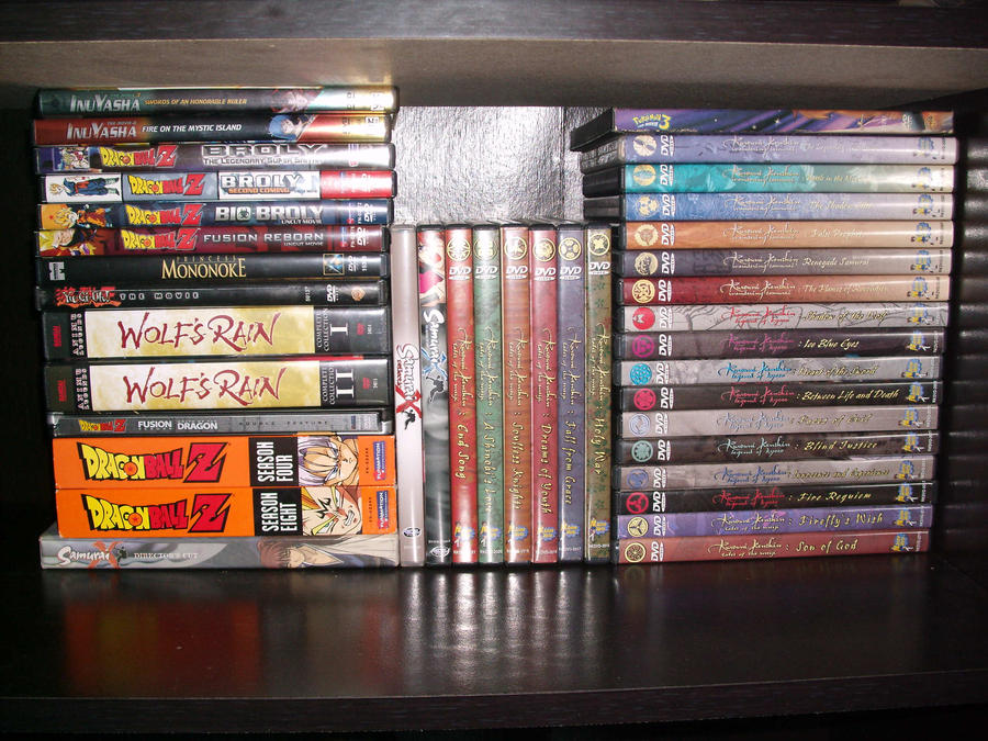 My Anime Dvd Collection By Oppafaustusstyle On Deviantart