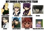My Zombie Apocalypse Team~