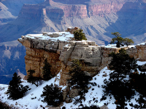 Grand Canyon Winter 6 - stock