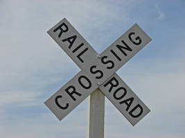 Railroad Xing Sign 2-stock