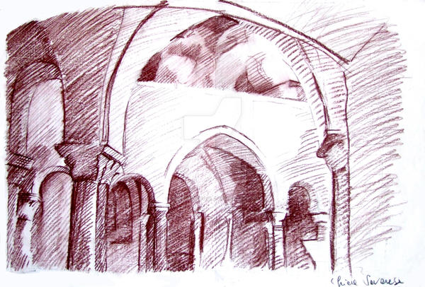 Abbey of Cava: Cloister 2