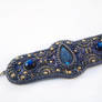 'Maya sky II'- bead embroidered bracelet