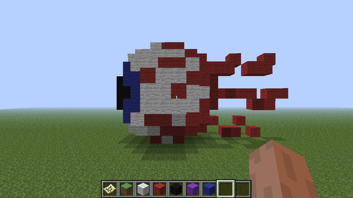 Terraria Demon Eye in Minecraft by SamuelEarl666 on DeviantArt
