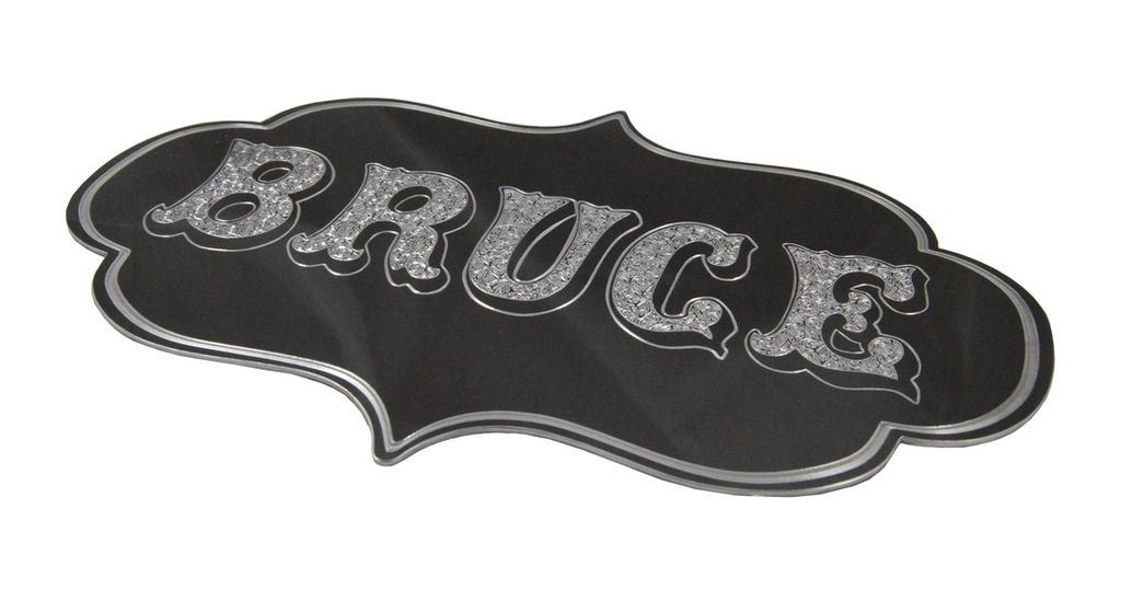Bruce Sign Bruce door sign (Image 3) by Vector-Engrave on DeviantArt