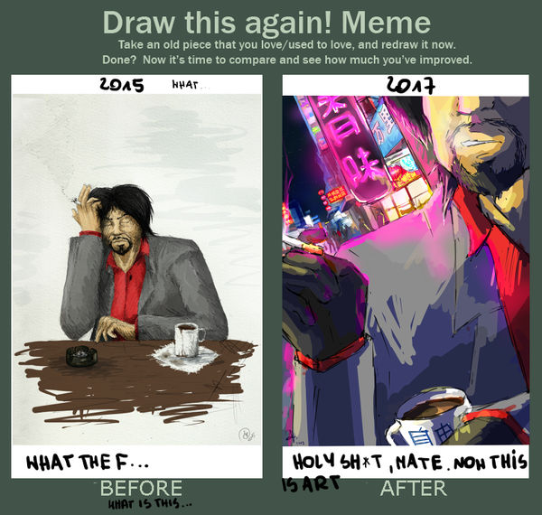 Draw this again! Meme by TheAjsAx