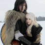 Couple Stock 2, Snow elf+viking