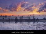 Premade background - lavender lake