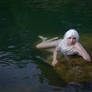 White fairy in water - stock 3