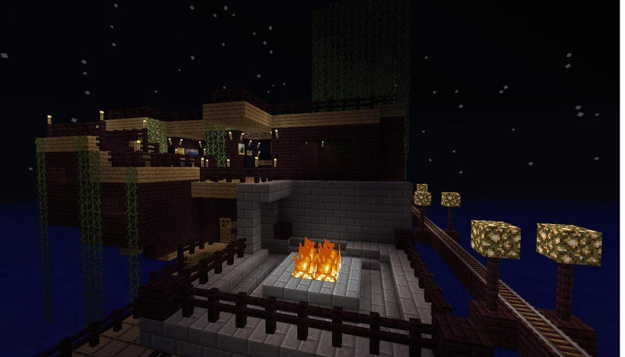 Minecraft Nikolas Fire Pit By, Minecraft Fire Pit