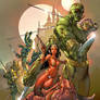 Dejah Thoris and the Green Men of Mars#1 cover