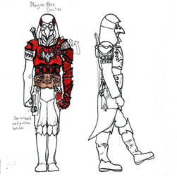 The war plague doctor - armor concept