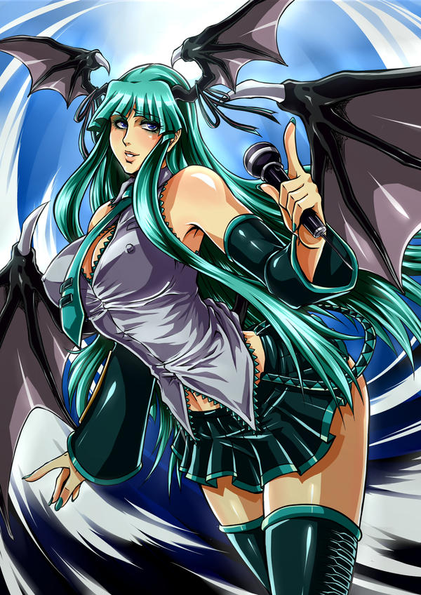 Hatsune Morrigan Cellshading Color