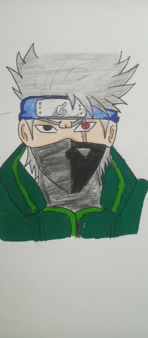 Download Kakashi Hatake Naruto Easy Drawing Picture