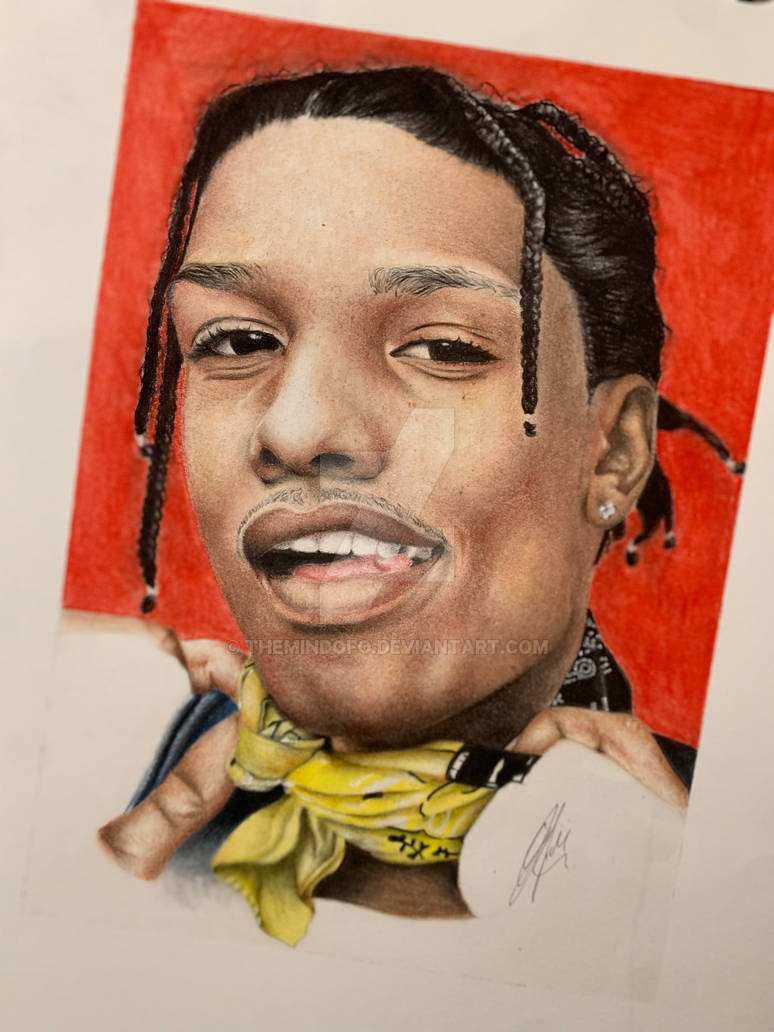 ASAP Rocky portrait by TheMindofO on DeviantArt