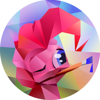 Pinkie Pie Cubism