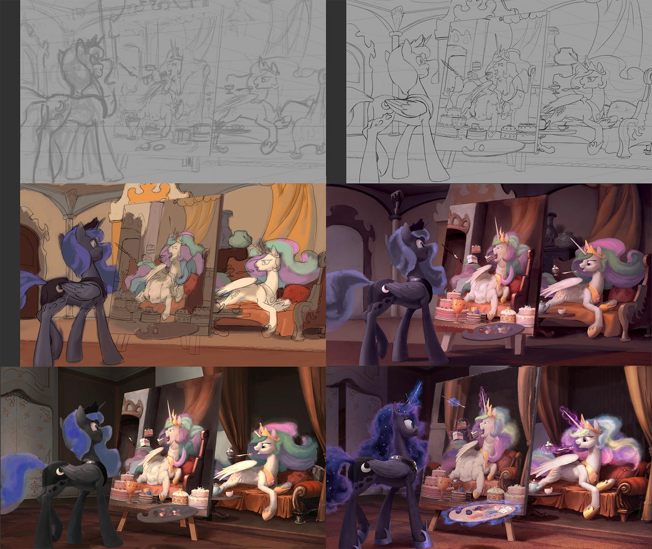 Sunbutt Portrait (WIP)